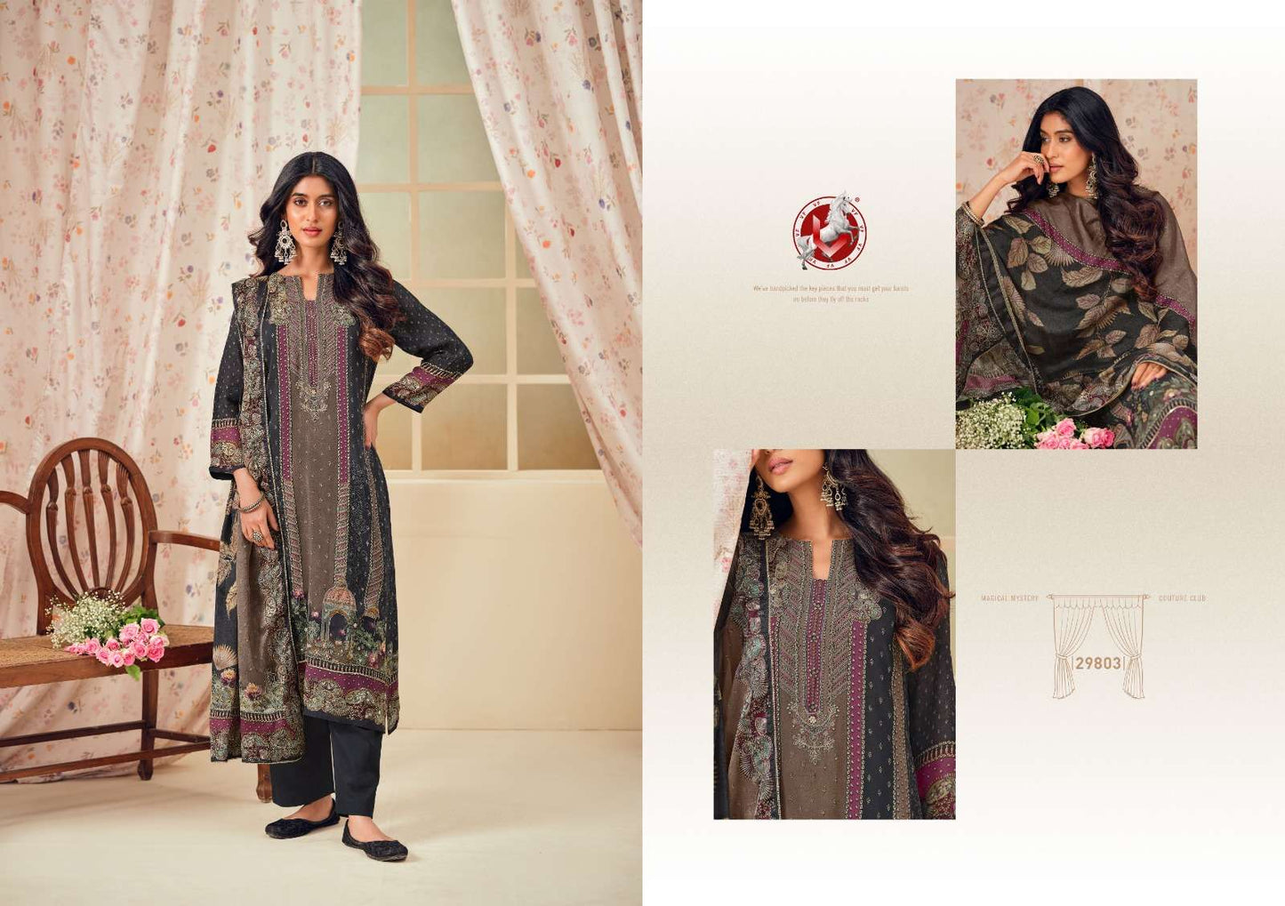 Vivek Fashion Fashion World Vol 51 Premium Georgette Dress Material