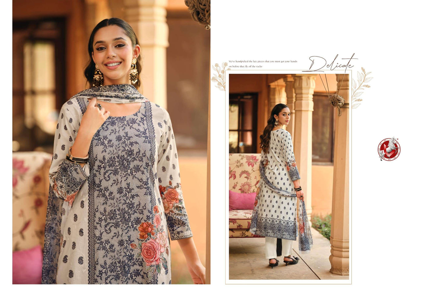 Vivek Fashion Muraya Dress Material Wholesale Catalogue - Amrah Wholesale