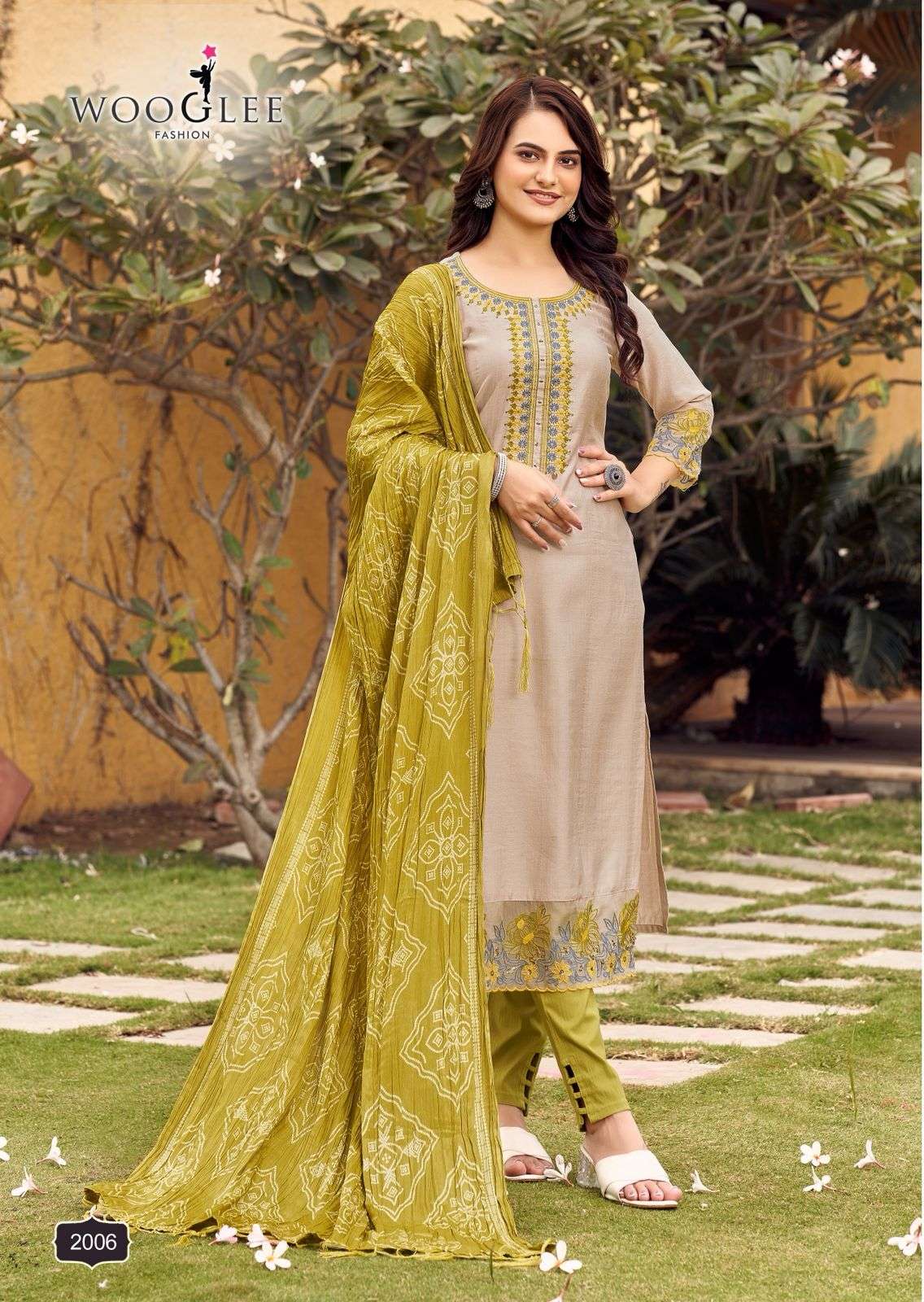 Woogelee Sagaai Vol - 01 Viscose Salwar Suit Set - Amrah Wholesale