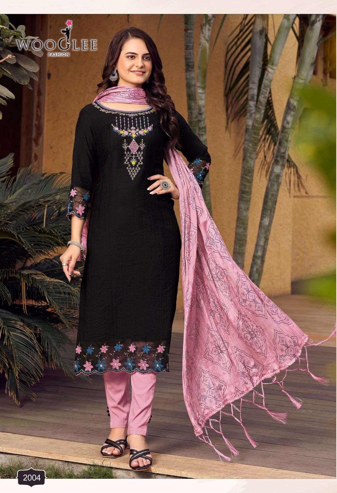 Woogelee Sagaai Vol - 01 Viscose Salwar Suit Set - Amrah Wholesale