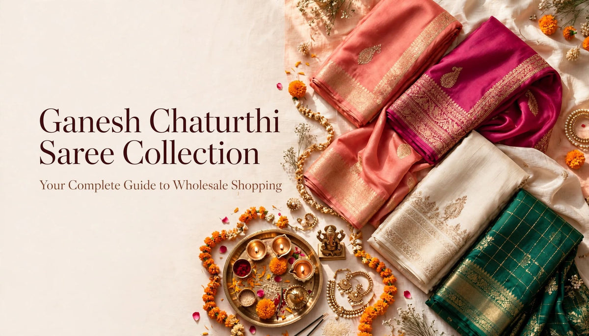 Best Sarees for Ganesh Chaturthi: Your Complete Guide to Wholesale Shopping