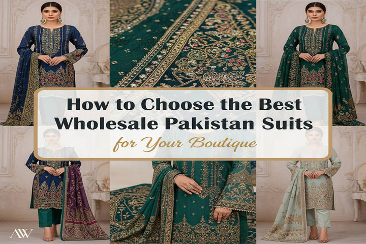 How to Choose the Best Wholesale Pakistani Suits for Your Boutique - Amrah Wholesale