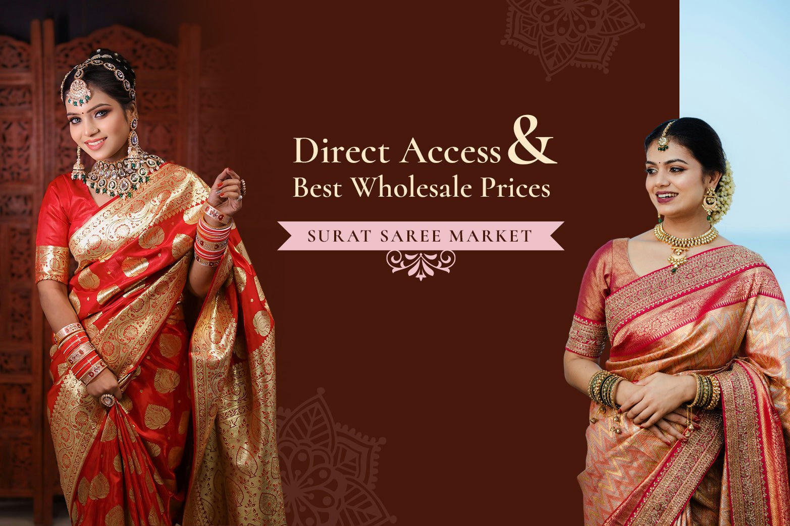 Surat Saree Market: Direct Access & Best Wholesale Prices - Amrah Wholesale