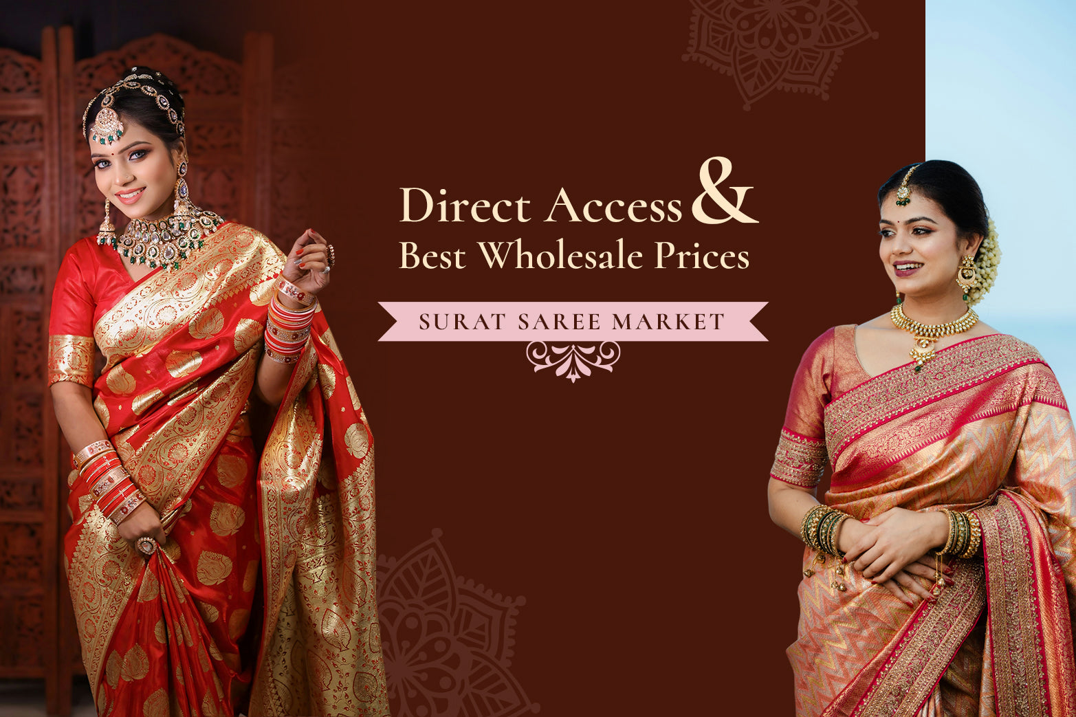 Surat saree market