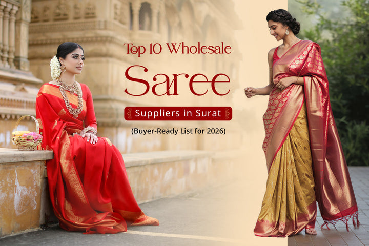 Top 10 Wholesale Surat Saree Suppliers in Surat