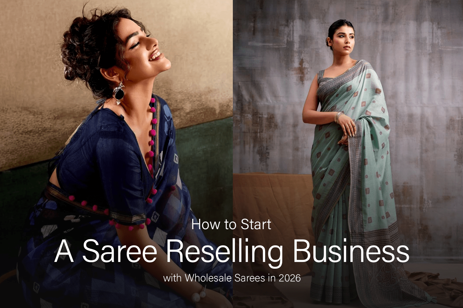 How to Start a Saree Reselling Business with Wholesale Sarees in 2026 - Amrah Wholesale