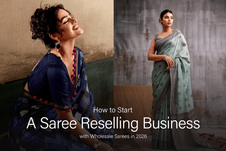 How to Start a Saree Reselling Business with Wholesale Sarees in 2026 - Amrah Wholesale