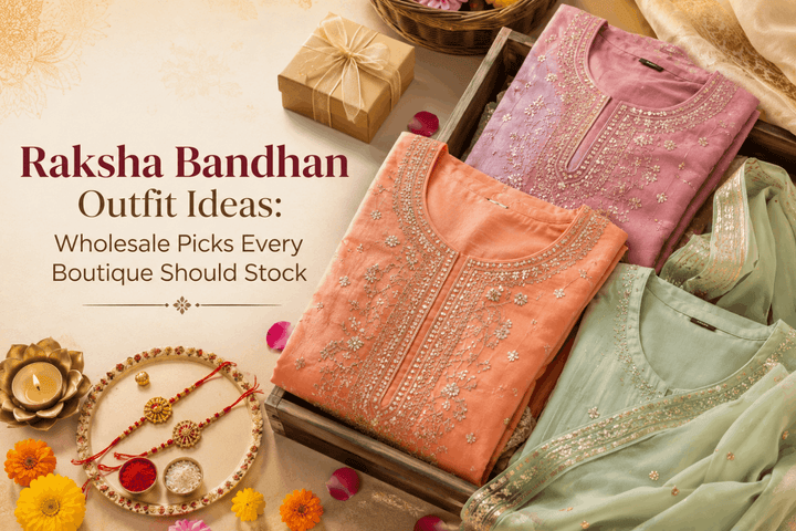 Raksha Bandhan Outfit Ideas: Wholesale Picks Every Boutique Should Stock - Amrah Wholesale