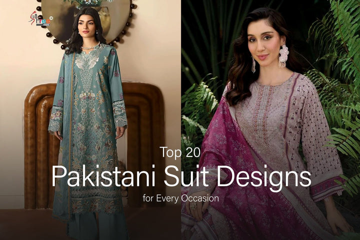 Top 20 Pakistani Suit Designs for Every Occasion - Amrah Wholesale