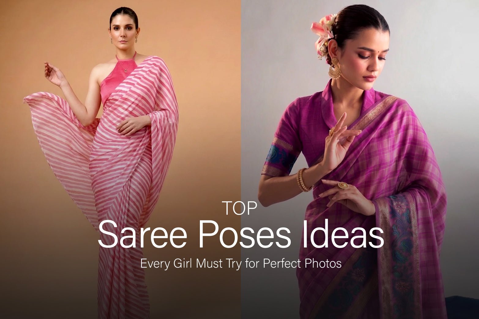 Top Saree Poses Ideas Every Girl Must Try for Perfect Photos - Amrah Wholesale