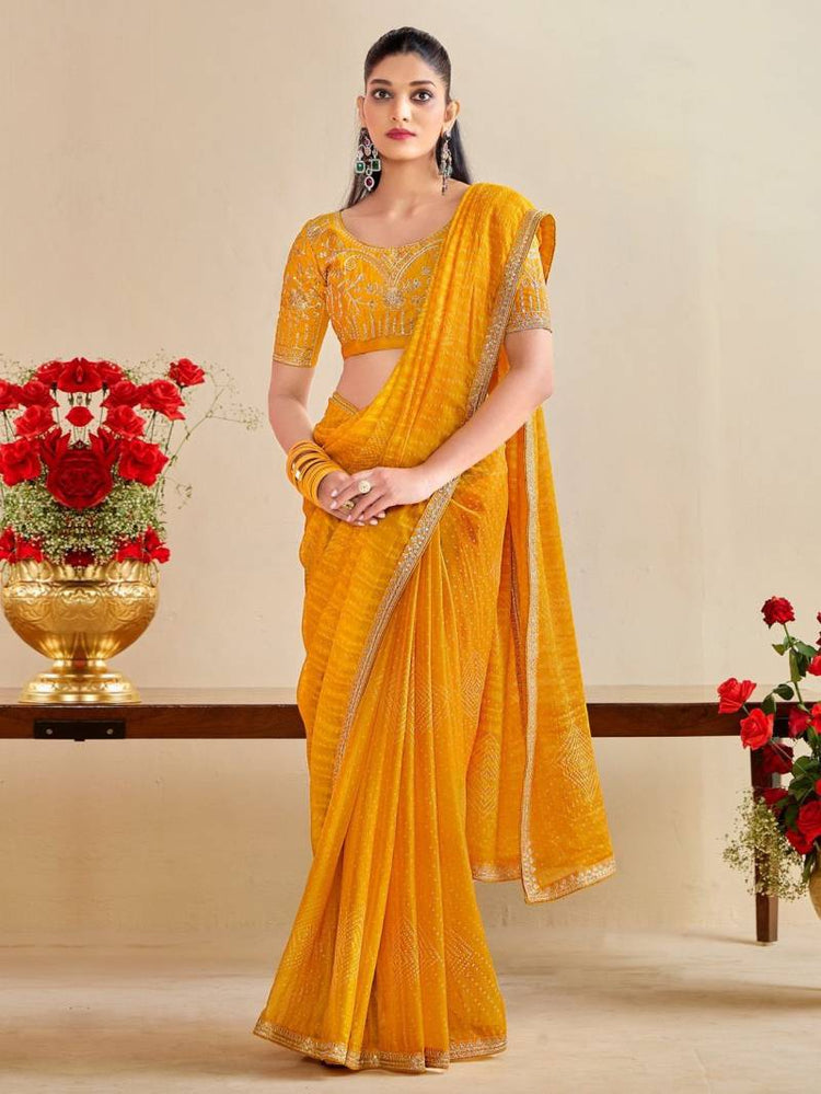 Bandhani Sarees