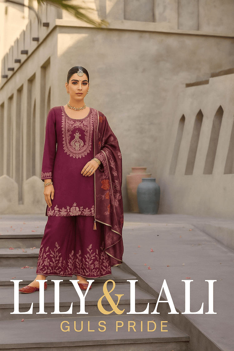 Lily and Lali Suits Wholesale - Amrah Wholesale