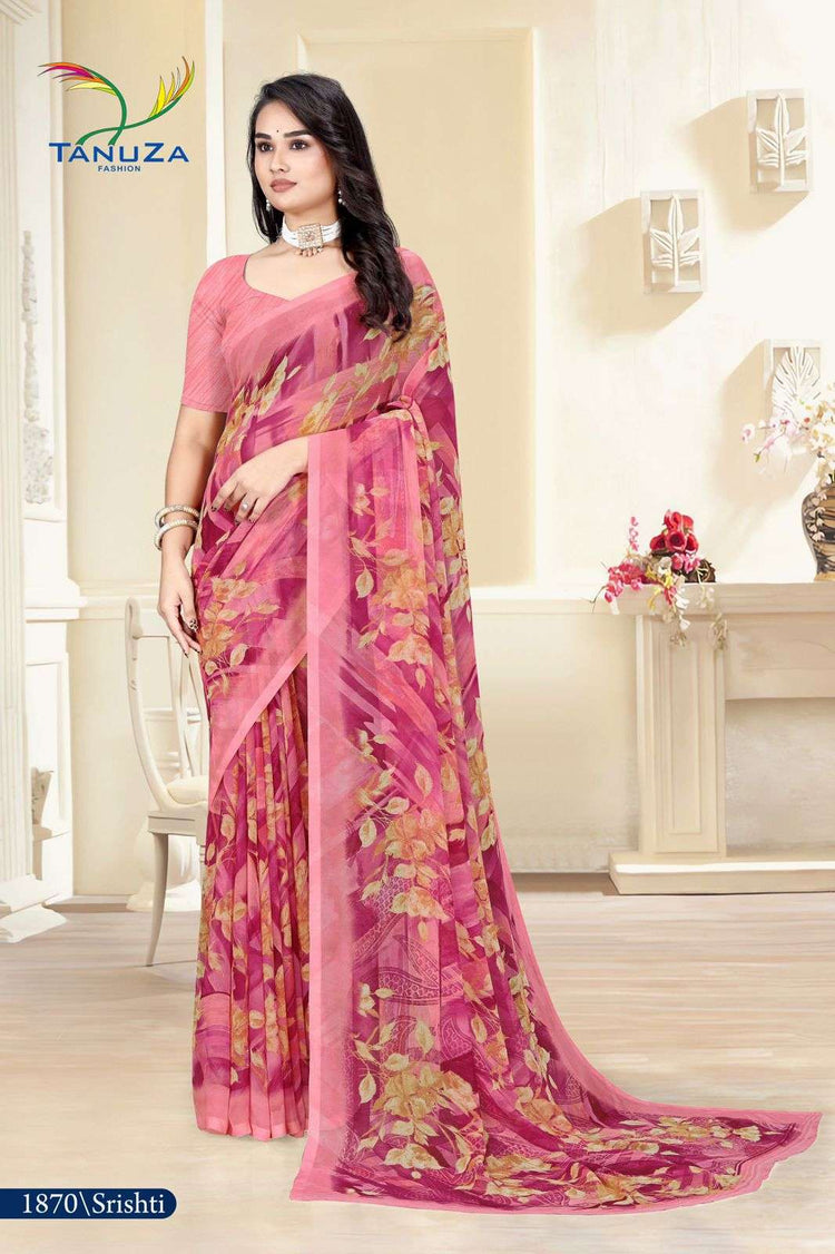 Georgette Sarees - Amrah Wholesale