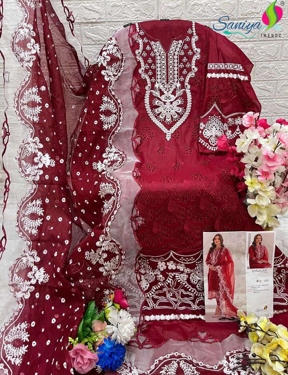 Saniya Trendz H-1002  (1 Pcs)