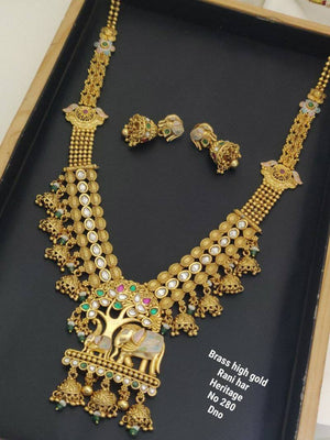 Brass High Gold Rani Har Heritage 1