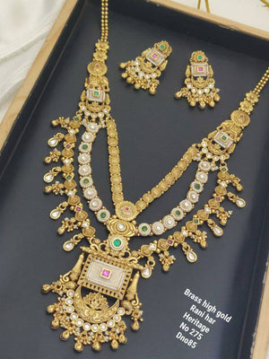 Brass High Gold Rani Har Heritage 1