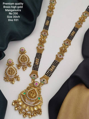 Premium Quality Brass High Gold Mangalsutra 3