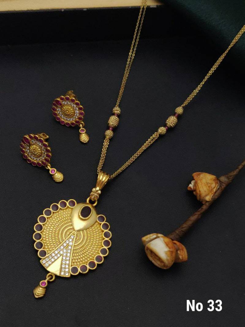 Brass High Gold Pendal Butti 5