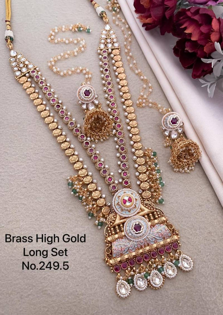 Brass High Gold Long Set 36