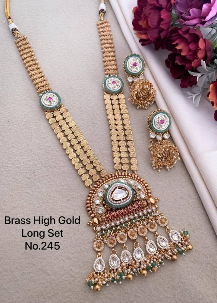 Brass High Gold Long Set 36