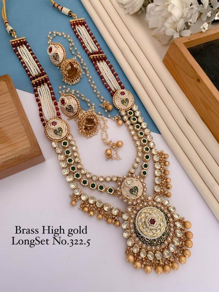 Brass High Gold Long Set 37