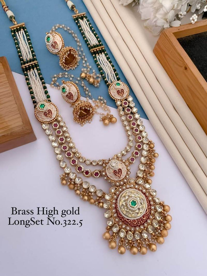 Brass High Gold Long Set 37