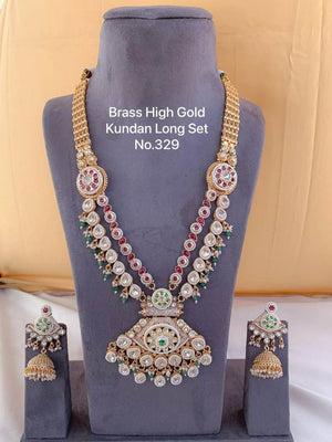 Brass High Gold Long Set 38