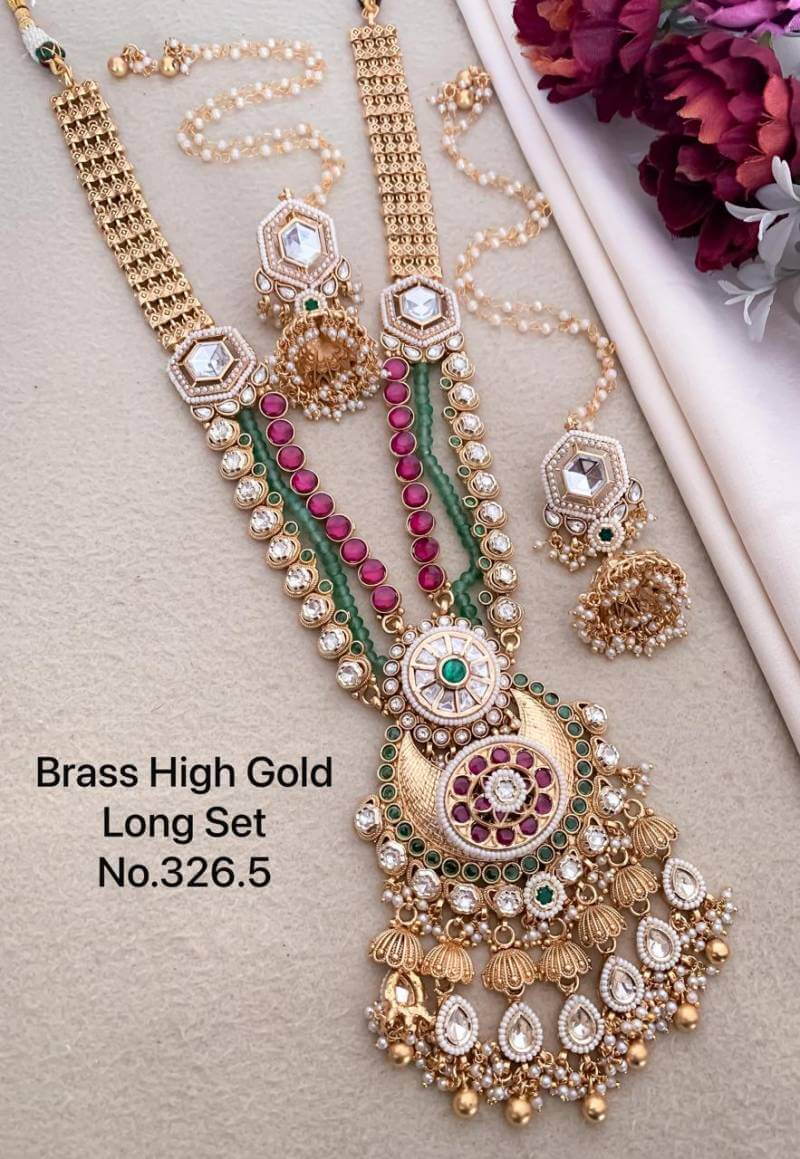 Brass High Gold Long Set 38