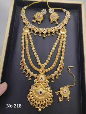 Brass High Gold Rani Har Combo Set 1