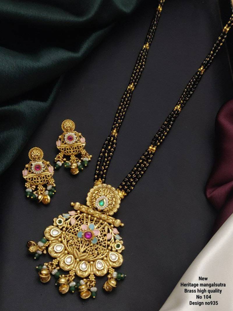 Premium Quality High Gold Mangalsutra 5