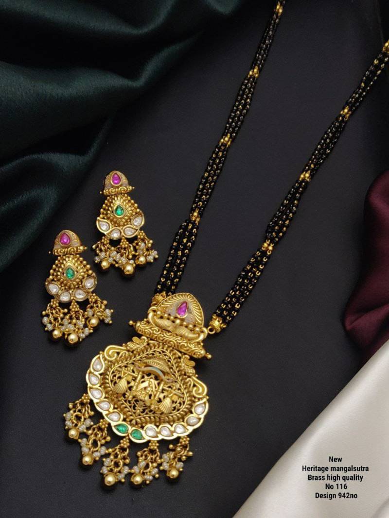 Premium Quality High Gold Mangalsutra 7