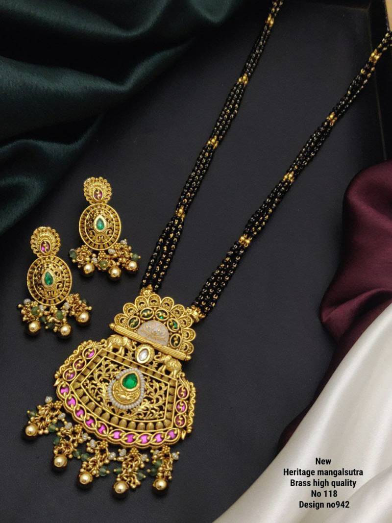Premium Quality High Gold Mangalsutra 7