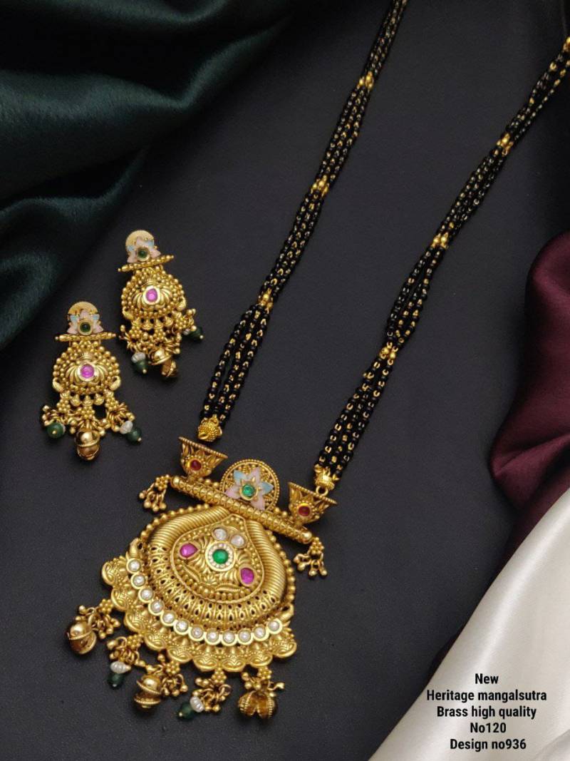Premium Quality High Gold Mangalsutra 7