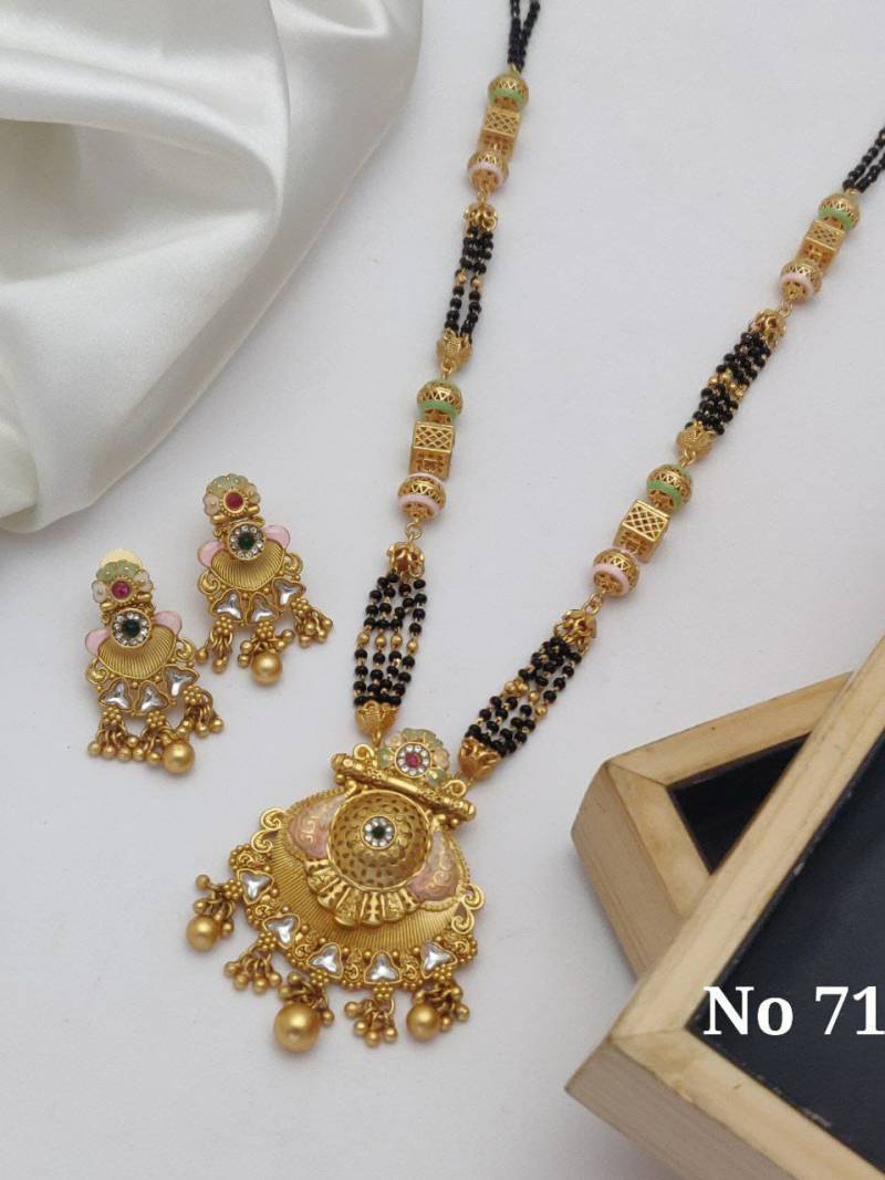 Premium Quality High Gold Mangalsutra 9