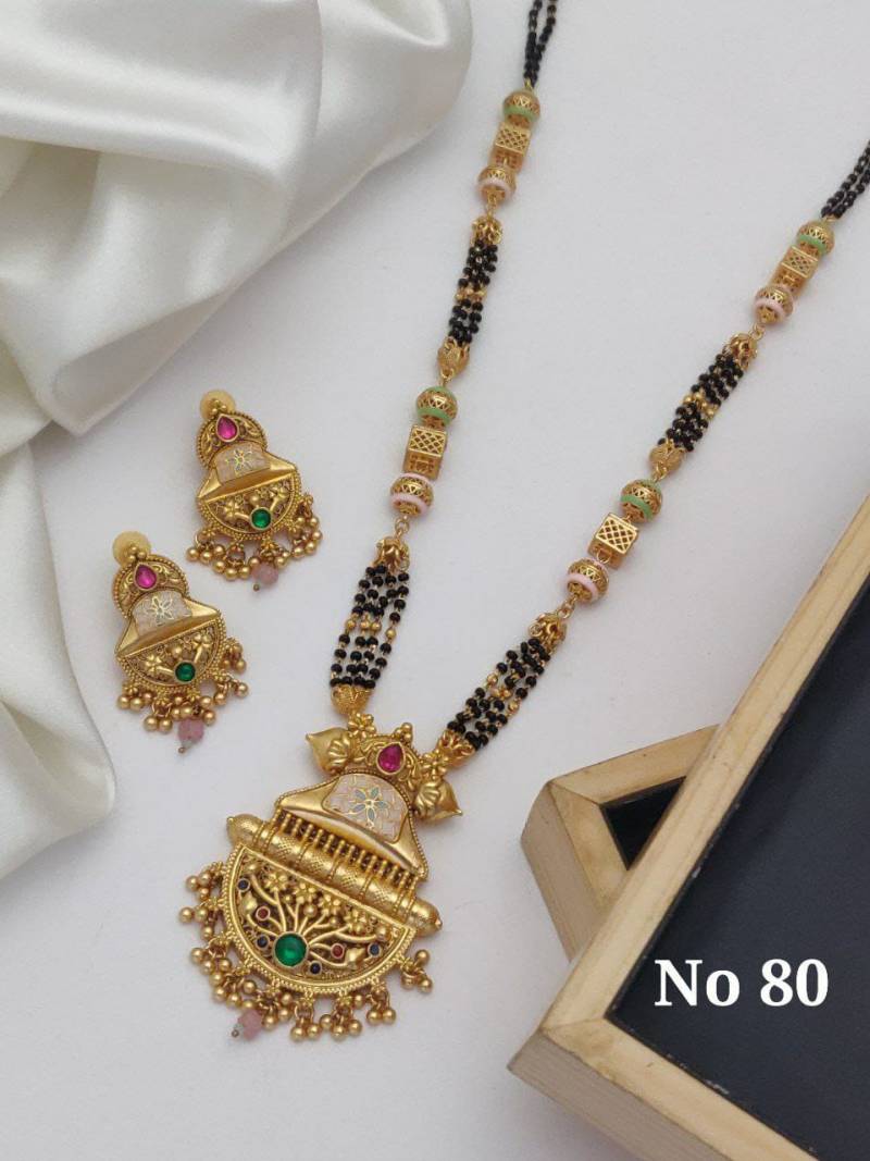 Premium Quality High Gold Mangalsutra 10