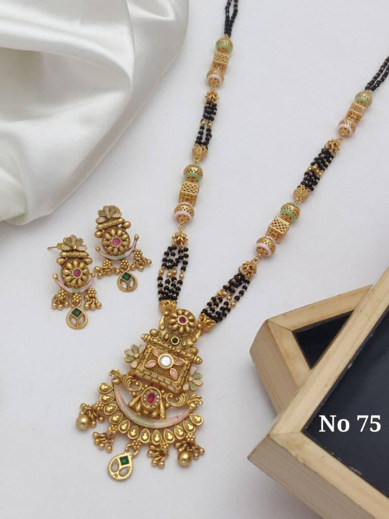 Premium Quality High Gold Mangalsutra 9