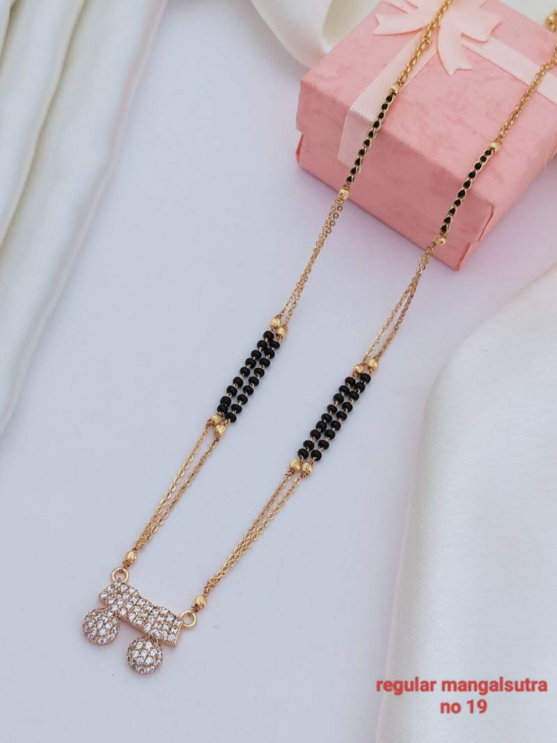 Ad Diamond Regular Wear Mangalsutra 20