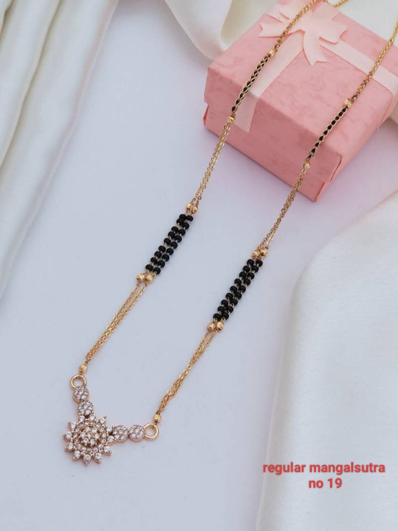 Ad Diamond Regular Wear Mangalsutra 20