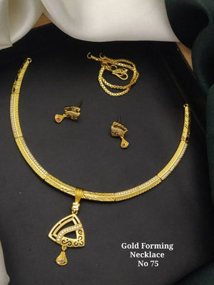 Gold Forming Necklace 1