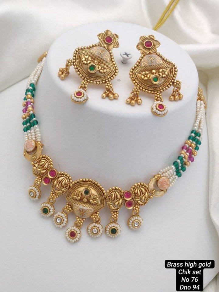Brass High Gold Hasdi Set 84