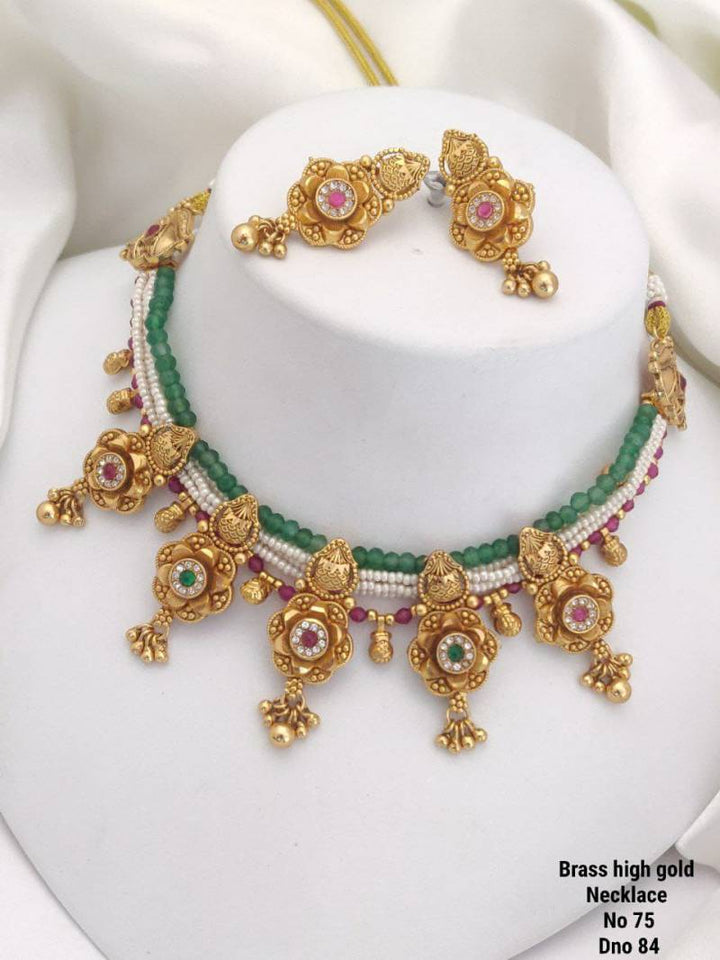 Brass High Gold Hasdi Set 84