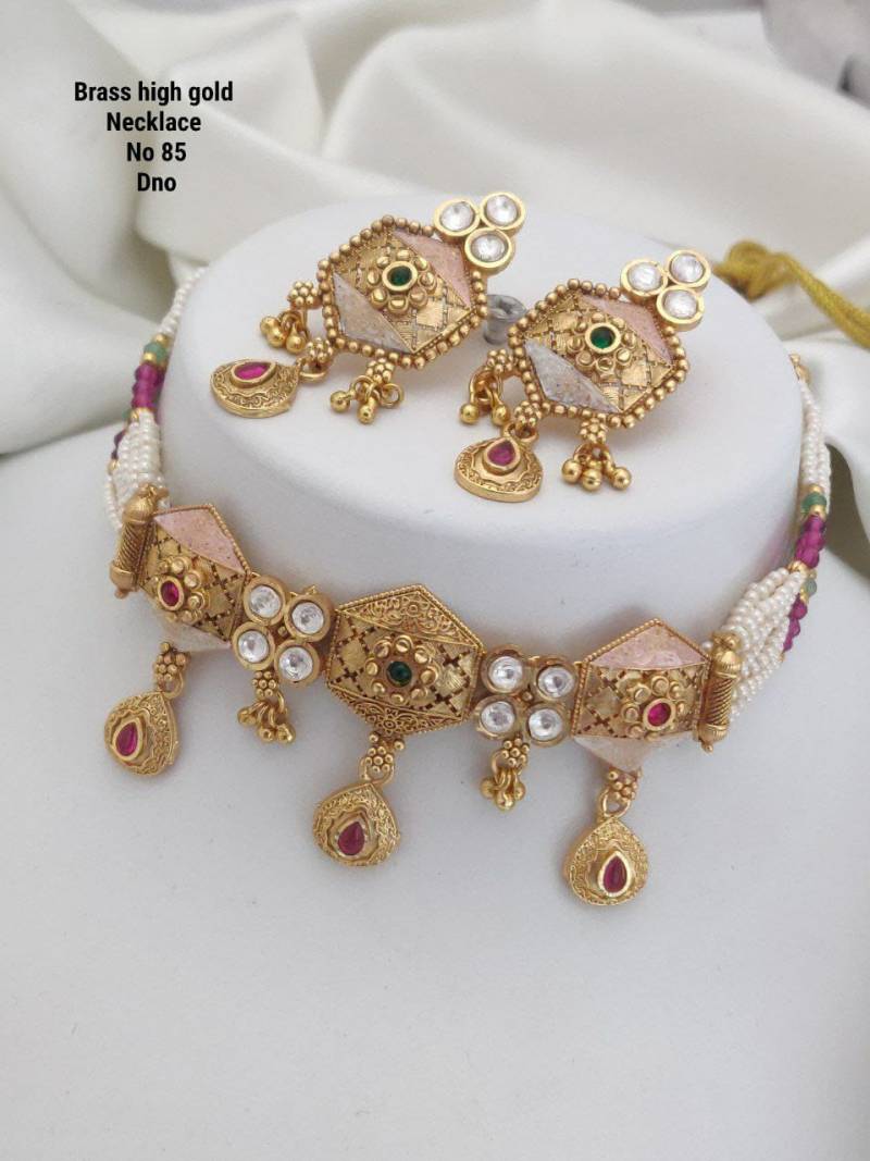 Brass High Gold Hasdi Set 85