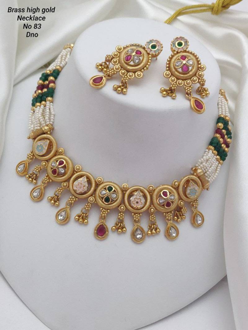 Brass High Gold Hasdi Set 85