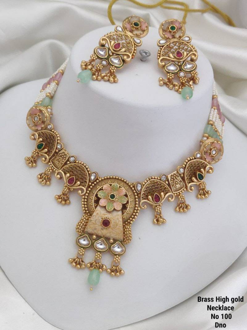 Brass High Gold Hasdi Set 86
