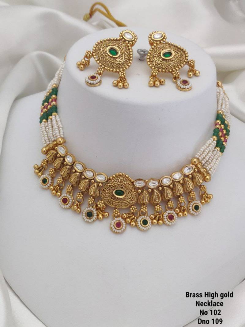 Brass High Gold Hasdi Set 86