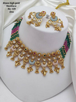 Brass High Gold Hasdi Set 87