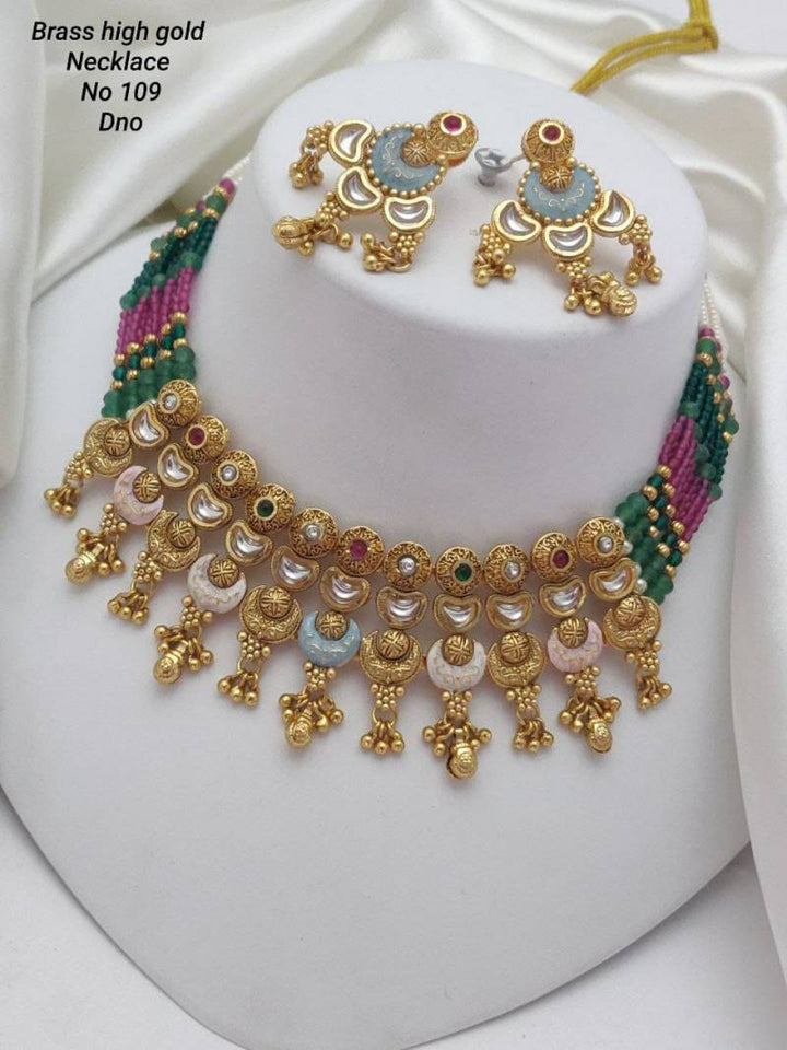 Brass High Gold Hasdi Set 87