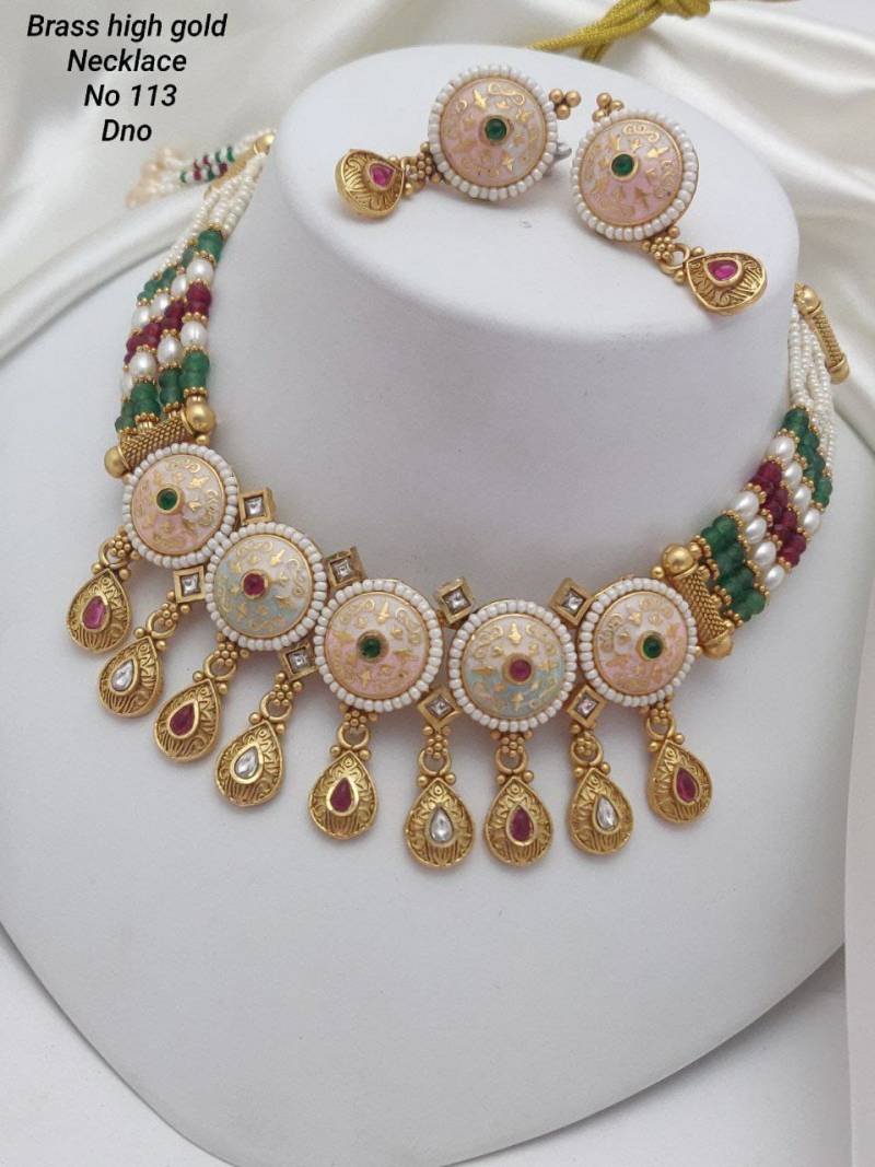 Brass High Gold Hasdi Set 87