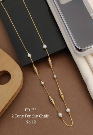 Rose Gold Fancy Chain 1