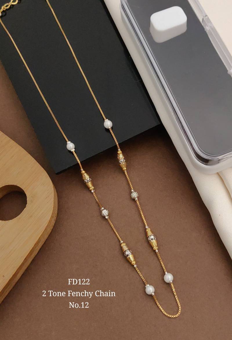 Rose Gold Fancy Chain 1